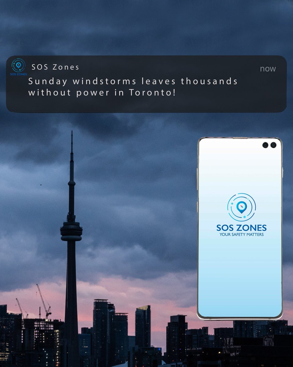 SosZones's tweet photo. SOS Zones can help you stay ahead of emergency situations in your area by providing alerts and solutions through the SOS Zones App! 
#soszones #Emergency #app #SafetyFirst #safety https://t.co/BzMeIJ69fc