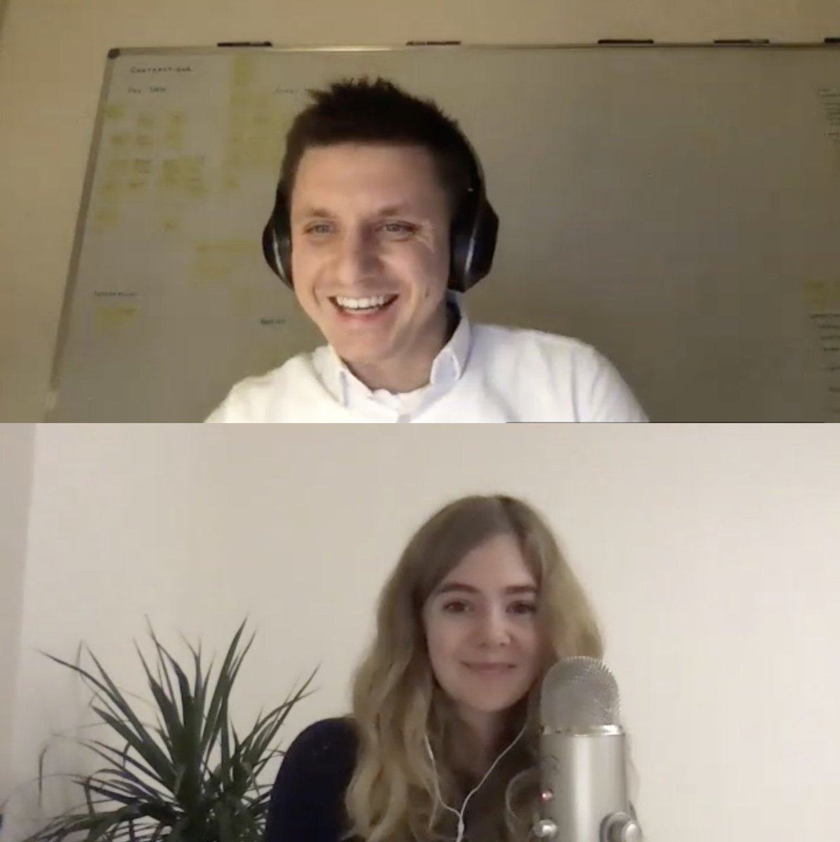 Just had a great conversation with Annabel Pemberton <a href="/A__Pemberton/">Annabel</a> from <a href="/thewiredwig/">The Wired Wig</a>. Talked about how contracting will be evolving, how to make new tech adoption easier, the role of design and many other things. And shared the pain of missing new messages in Slack threads.