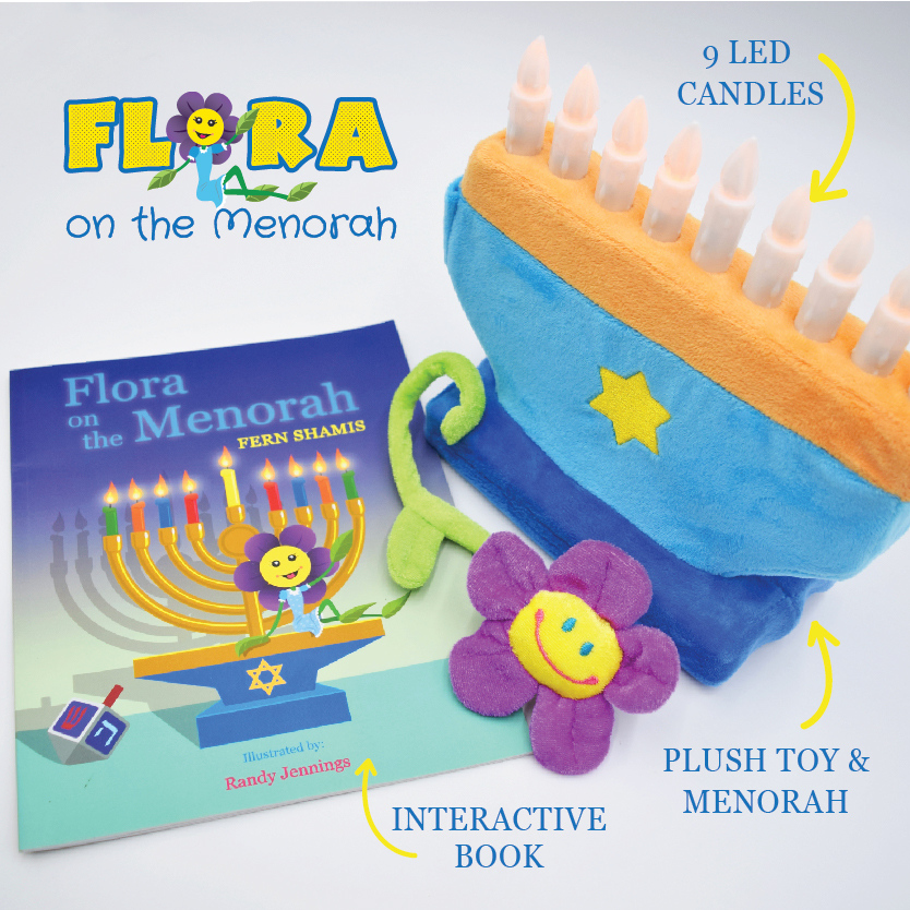floraonmenorah's tweet photo. Plush Menorah and Flower Toy complete with 9 LED Candles, as well as The Flora on the Menorah Book! Get yours today by visiting our website!
.
.
.
#hanukkah #jewish #jhulelal #jai #hindu #shabbat #chanukah #israel #jerusalem #shabbatshalom #judaica #christmas #menorah https://t.co/hBvgj4VMfh