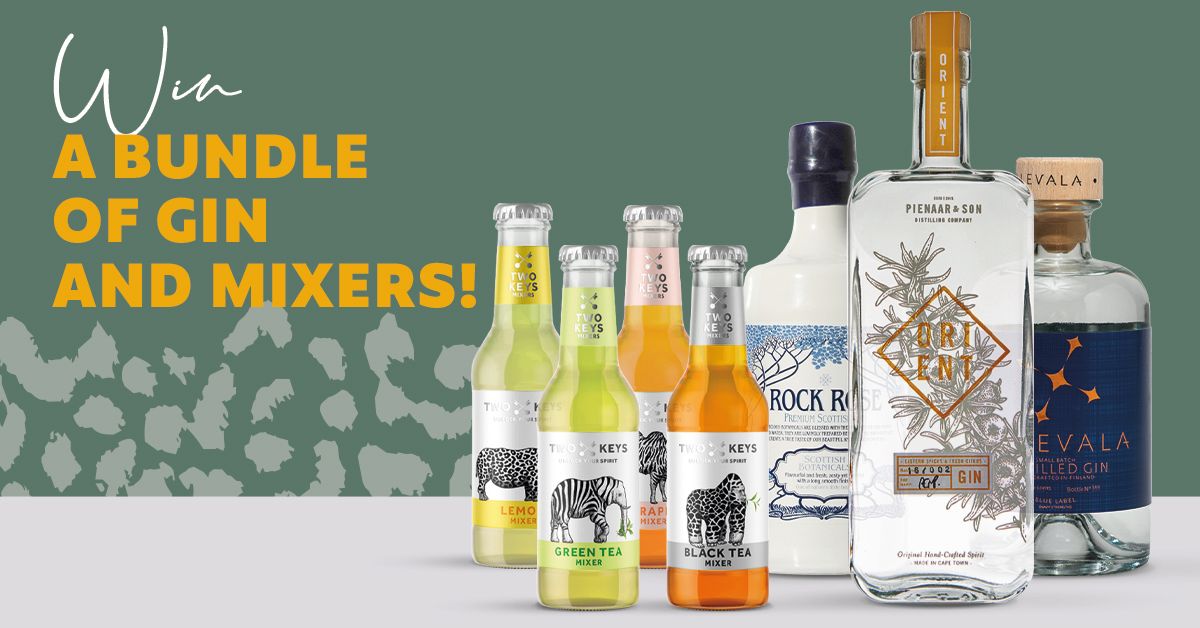 craftginclub's tweet image. 🍸 IT&apos;S COMPETITION TIME! 🍸

We&apos;re giving away a bundle of gin &amp;amp; delicious @TwoKeysDrinks mixers! For your chance to win, simply:

- FOLLOW @craftginclub &amp;amp; @TwoKeysDrinks 🏃‍♂️
- RETWEET this post 🐦
- &amp;amp; TAG a gin pal! 🙋

18+ only.
Ends: 30/11/2020.
T&amp;amp;C&apos;s: craftgin.club/32PwcO1
