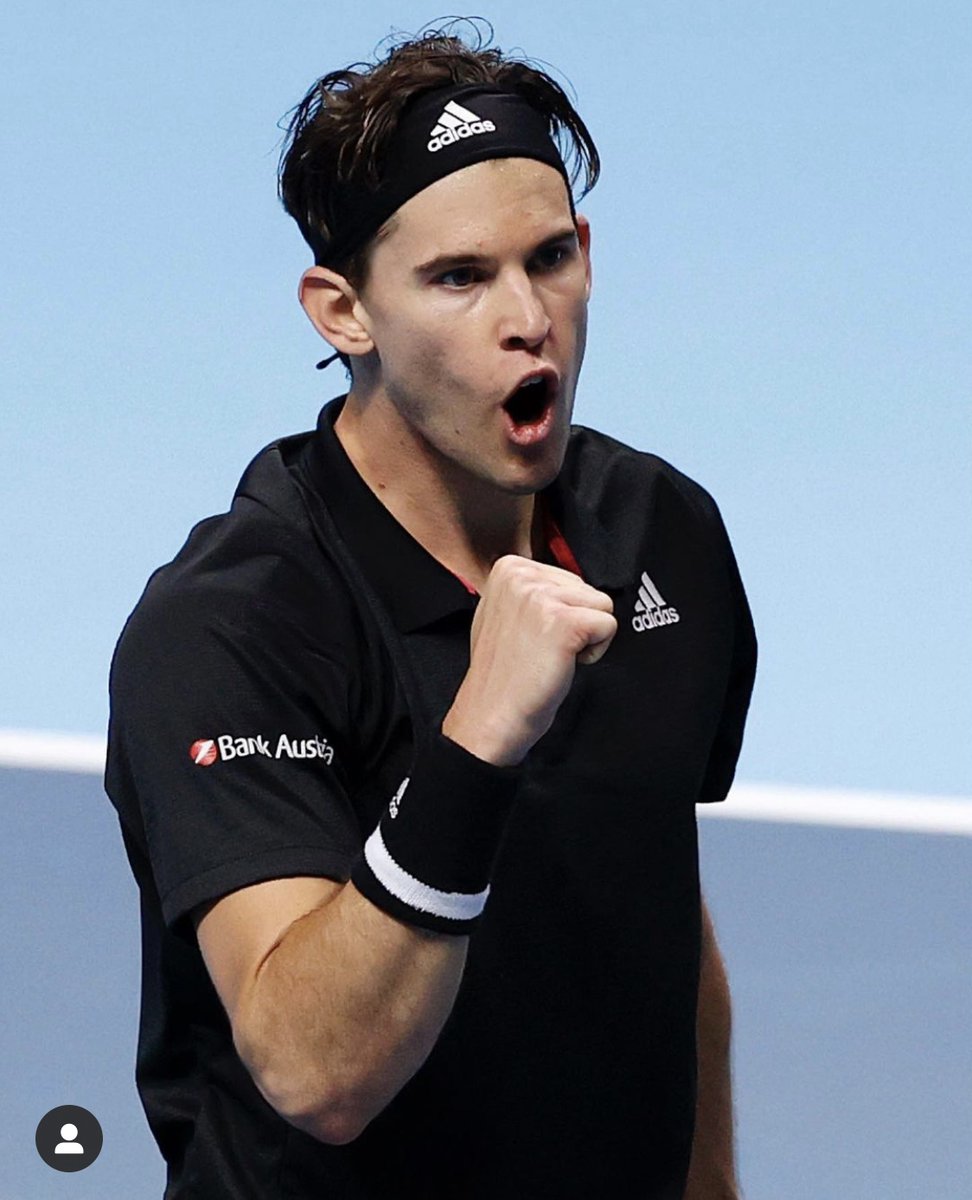 RacketsTrader's tweet photo. Thiem starting his week off well by beating Tsitipas 7-6 (7-5), 4-6, 6-3 ! Hopefully he can keep his winning ways going !
#NittoATPFinals https://t.co/dSEO9uiChX