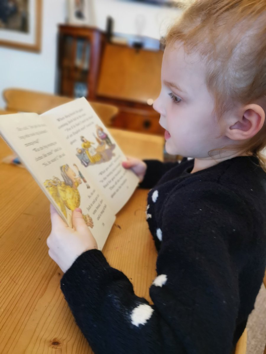 ProjectsJess's tweet photo. Today Margot Rose enjoyed reading 1 of her books, writing about the very hungry caterpillar and drawing as part of her Geography work @NormantonAS https://t.co/zc3Fx6aacA
