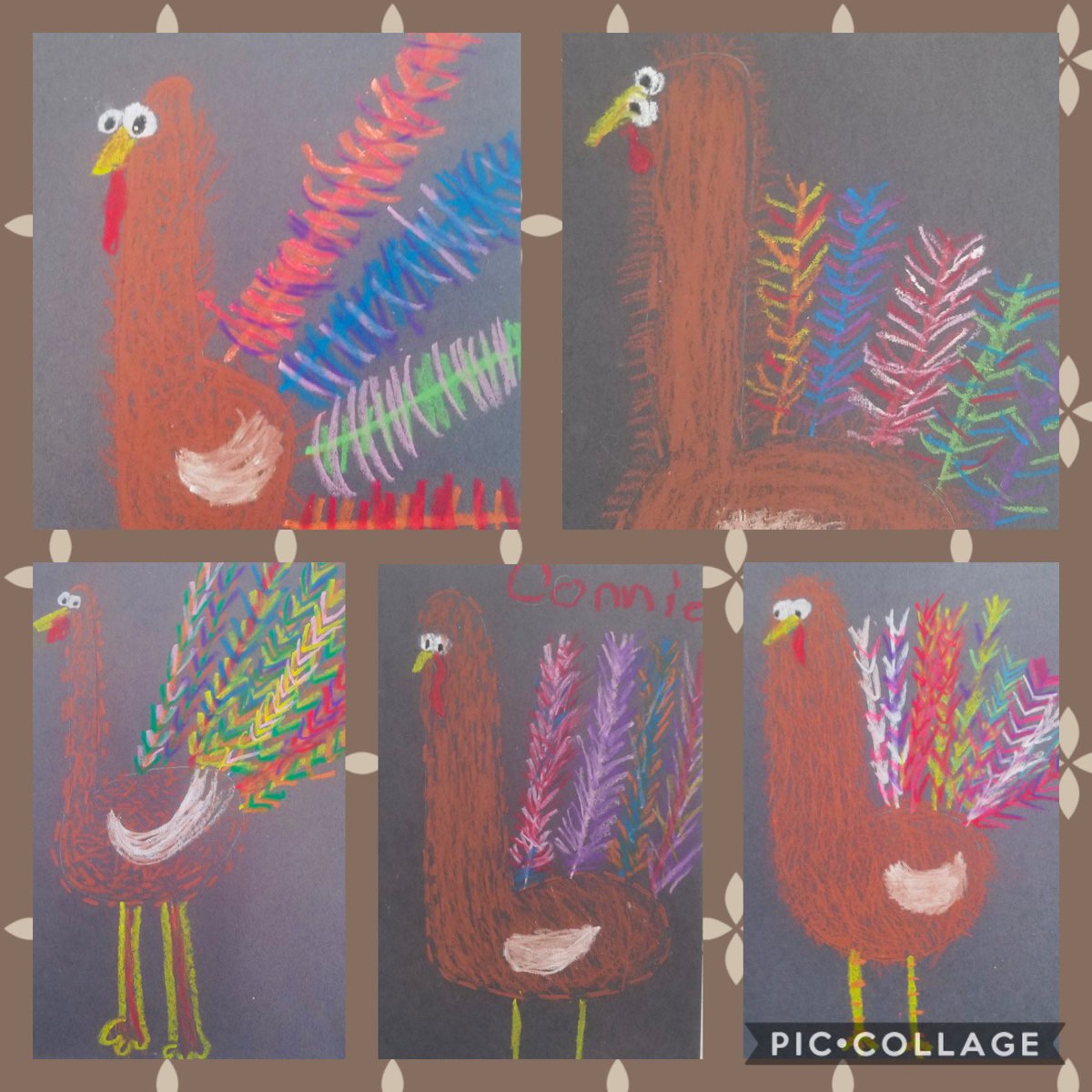 3rd Grade Oil Pastel Turkeys 🦃<a href="/hcebulldogs/">Hill Country ES- Bandera ISD</a>