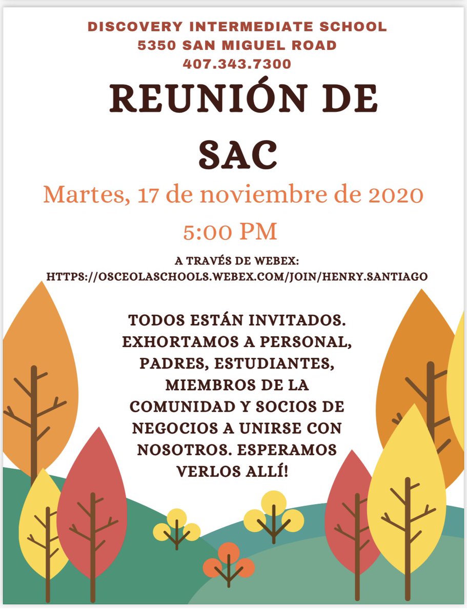 Join us tomorrow night for our monthly SAC meeting! #explorerready