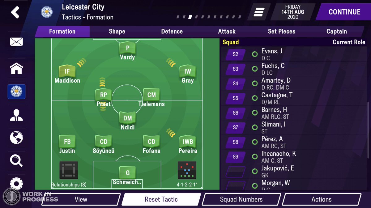 Total tactics revamp New tactical templates New player roles New custom set-pieces  #FM21Mobile allows you to express your style better than ever before.