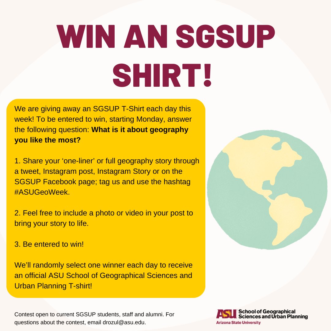 SGSUP at ASU tweet media