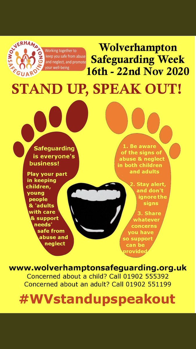Safeguarding is important to us all #standupspeakout #STAR