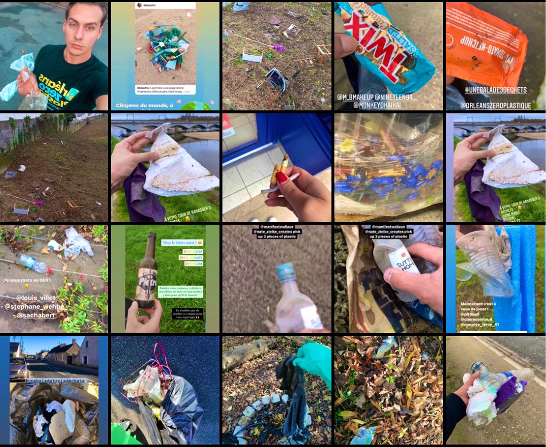 Merci à tous les participants sur Twitter, FB ou Instagram ! 
#UneBaladeTroisDéchets