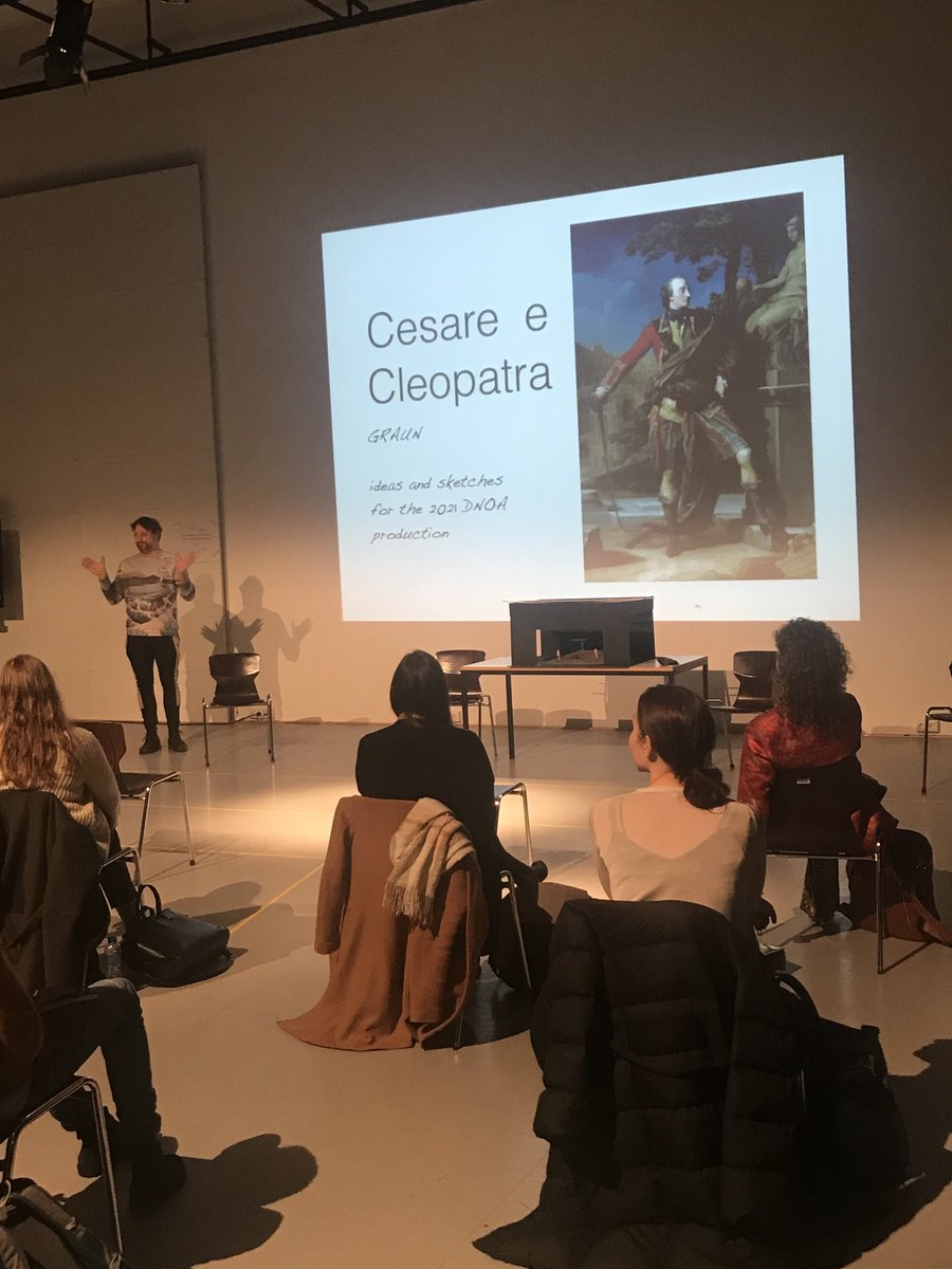 marjoleinniels's tweet photo. The start today of @DNOA_NL 's winter production: Graun's Cleopatra&Cesare @ConsAmsterdam #newgeneration #operatalent #theworldkeepsonsinging https://t.co/hPlir6bRkx