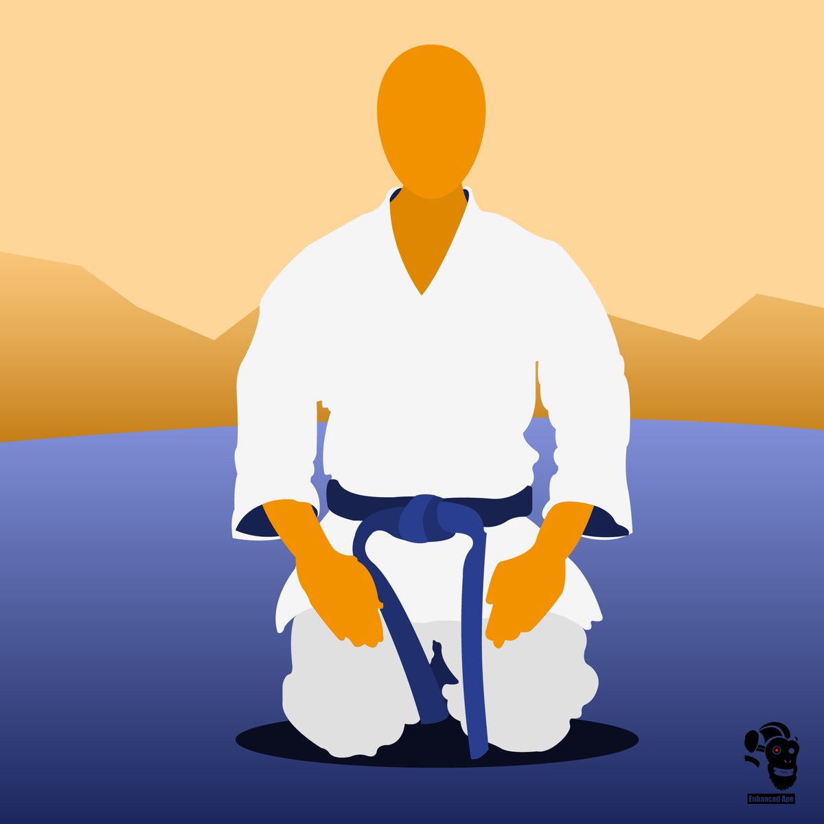 EnhancedApe's tweet photo. Hiya chop kick punch! That's pretty much all I knew about karate before I started this assignment.

Recently I finished my first commission for a client, non other than the @KarateBond. 

The illustrations below show: Kihon, kata and kumite.

#karate #kihon #sportillustration https://t.co/AetErojQkv