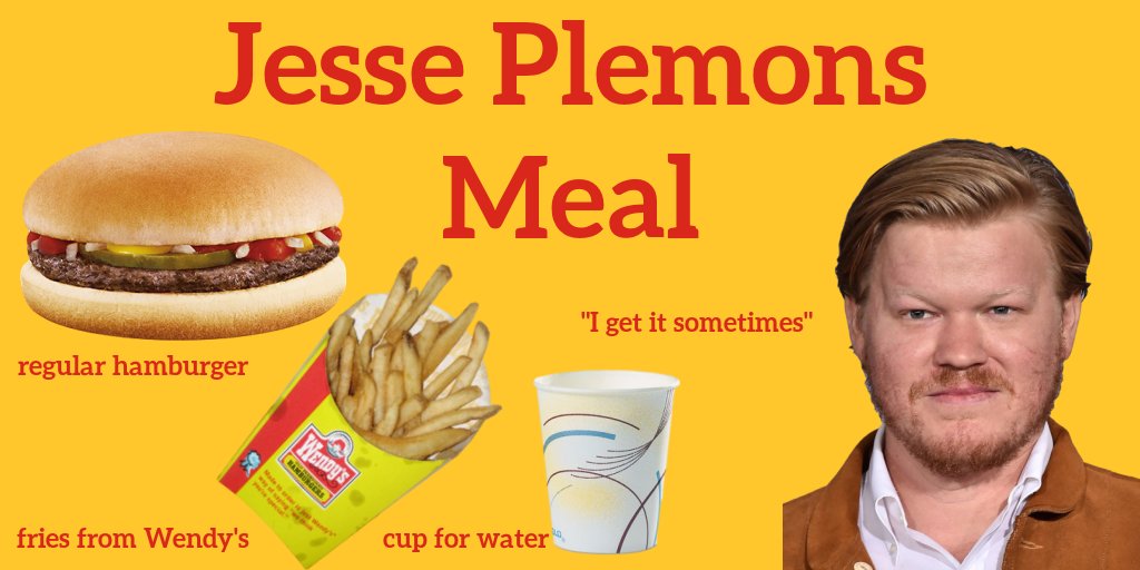 New signatures McDonald's meal from character actor Jesse Plemons looks 🔥🔥🔥