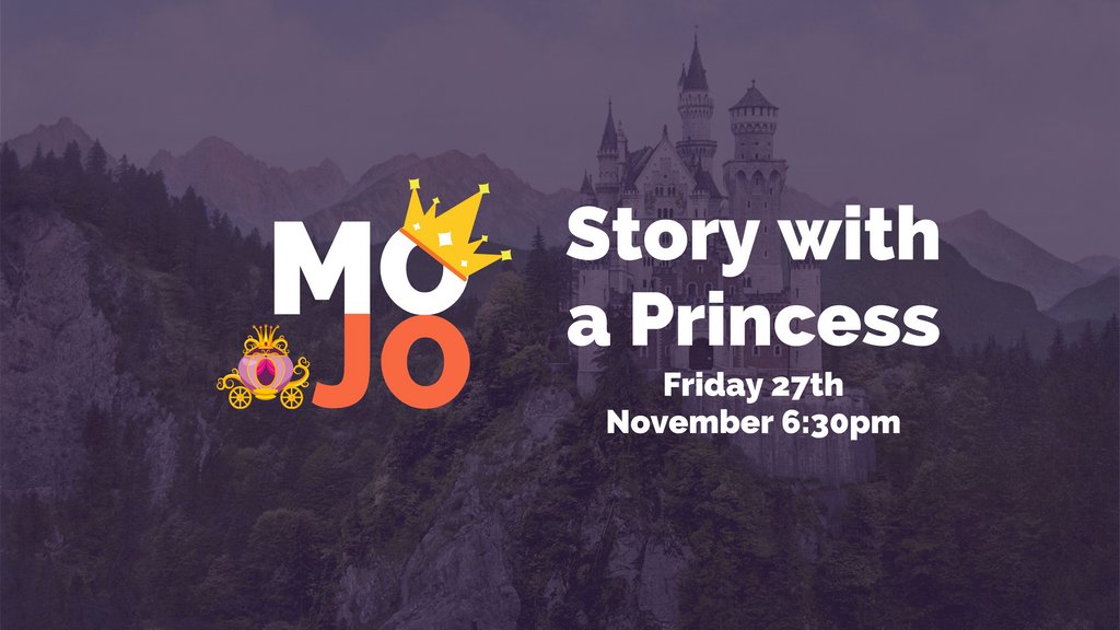 mojocommunityne's tweet photo. 👑 Story with a Princess 👑

We have some amazing news! On the 27th of November at 6:30pm, we will be going LIVE on Facebook to host our new event called "Story with a Princess". https://t.co/oDHU9tNF4b
