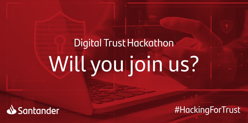 GMCInnovation's tweet image. #SantandersDigitalTrustHackathon #CodingCompetitions #Hackathons
Santander’s Digital Trust Hackathon
A global hackathon capitalizing on Santander’s Digital Trust Hackathon protocol and the need to innovate around how data is shared, v...
is.gd/3Zhgwa