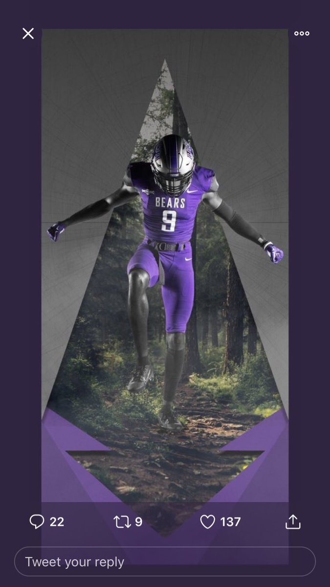 ShamariKeshaun's tweet photo. Blessed to receive my 3rd offer from the University of Central Arkansas 🖤💜 @CoachScales  #HoodHero8 https://t.co/qlHL8j2GFG