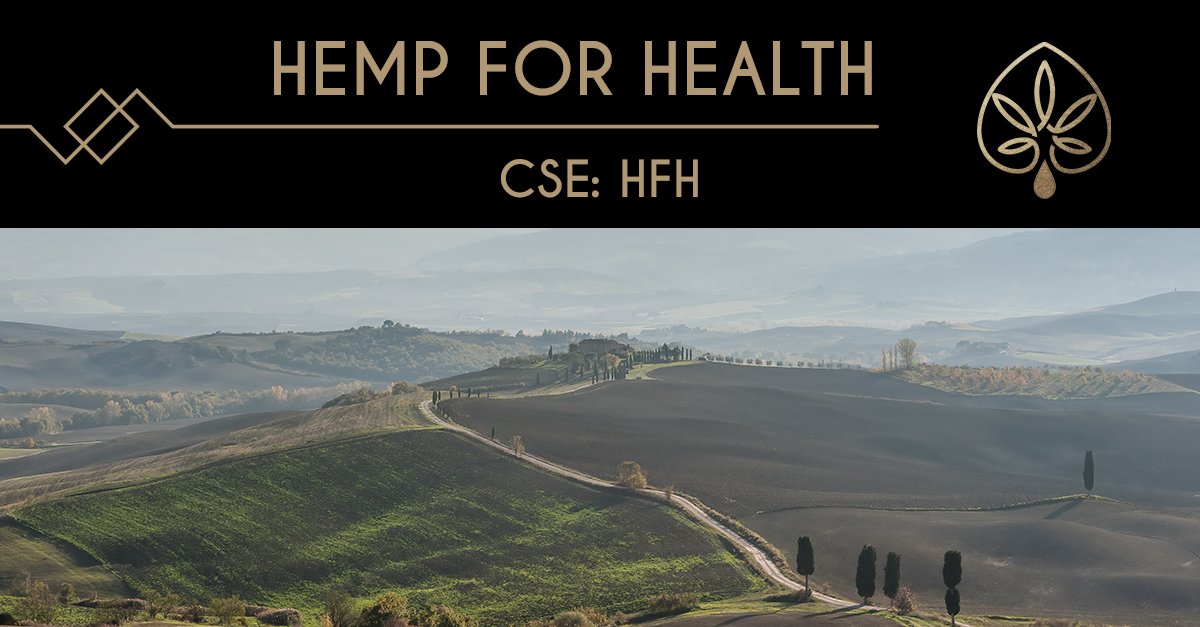 HempForHealth_'s tweet photo. We believe that nature knows best. That's why were bringing you a #CBD oil that is rich in #cannabinoids, without any THC.

The combination of Tuscany's growing conditions has allowed our #hemp plants to thrive. Learn more about our process: https://t.co/lpN8GP4u5Y

$HFH https://t.co/n0cVD9AXGM
