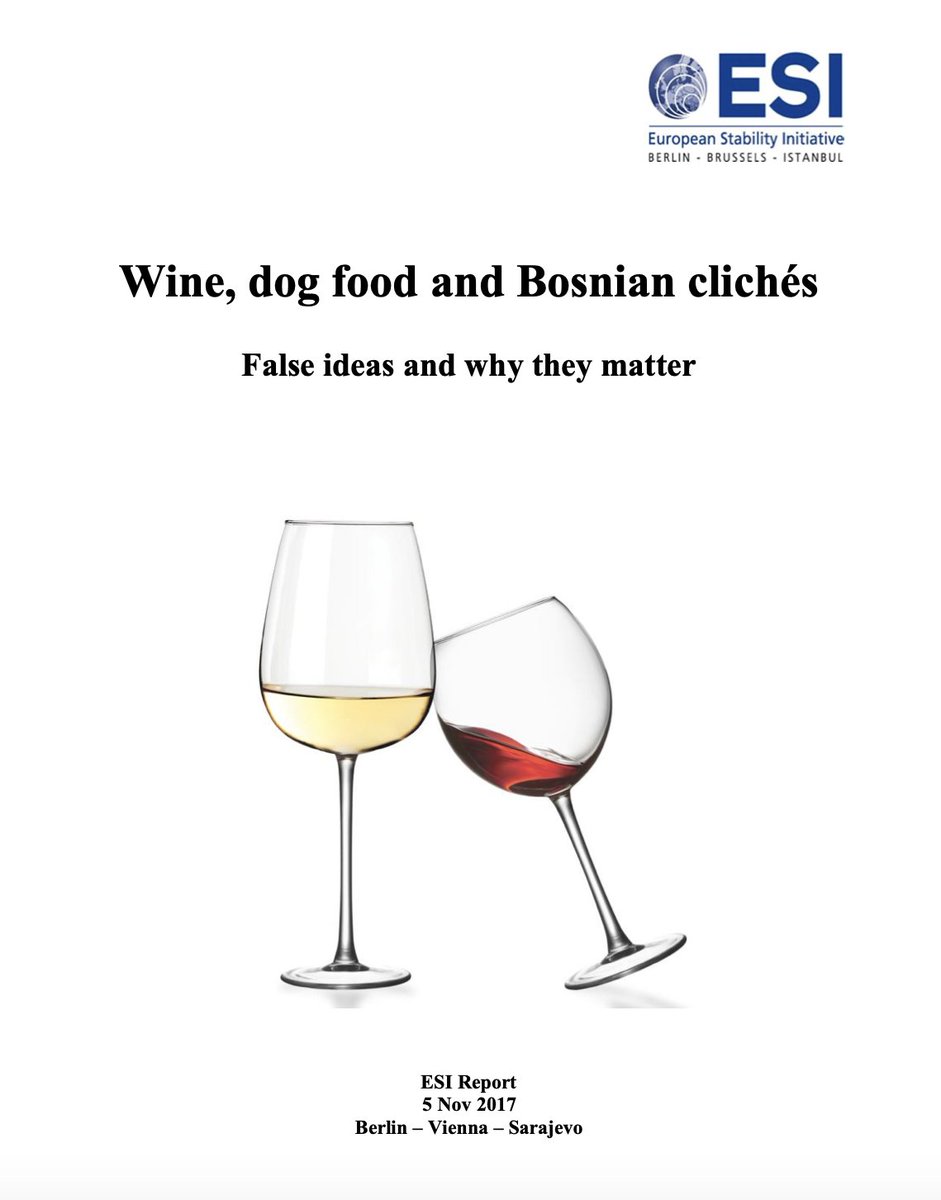 For more on elections in  #Sarajevo and elsewhere in next days. So for now on why  #BiH politics is not all about ethnicity & how elections have changed BiH before, have a look at  @ESI_eu's page "Abandon clichés about Bosnia": https://www.esiweb.org/proposals/abandon-cliches-about-bosnia
