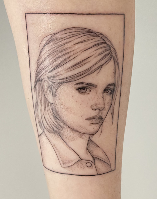 Ellie's Tattoo Art - The Last of Us Part II Art Gallery