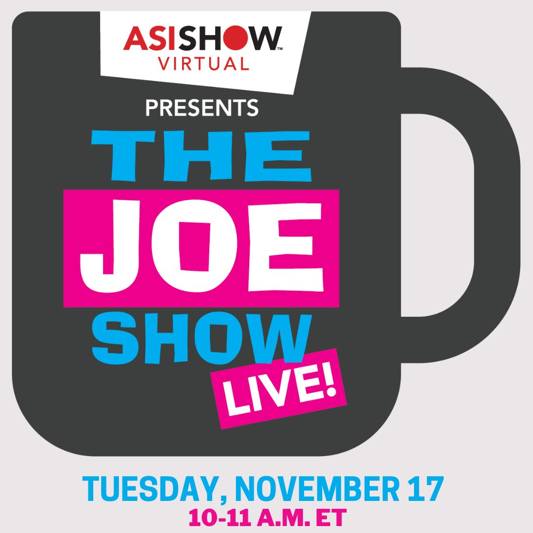 The ASI Show (@theasishow) on Twitter photo Looking for new products for the new year? Check out tomorrow's Joe Show LIVE to see products from <a href="/Compasspromos/">Compass Promos</a>, <a href="/cottonheritage/">COTTON HERITAGE</a>, KEY-BAK, <a href="/StahlsIDDirect/">Stahls'</a>, and ThermAvant International. zoom.us/webinar/regist⦠Looking for new products for the new year? Check out tomorrow's Joe Show LIVE to see products from <a href="/Compasspromos/">Compass Promos</a>, <a href="/cottonheritage/">COTTON HERITAGE</a>, KEY-BAK, <a href="/StahlsIDDirect/">Stahls'</a>, and ThermAvant International. zoom.us/webinar/registā¦