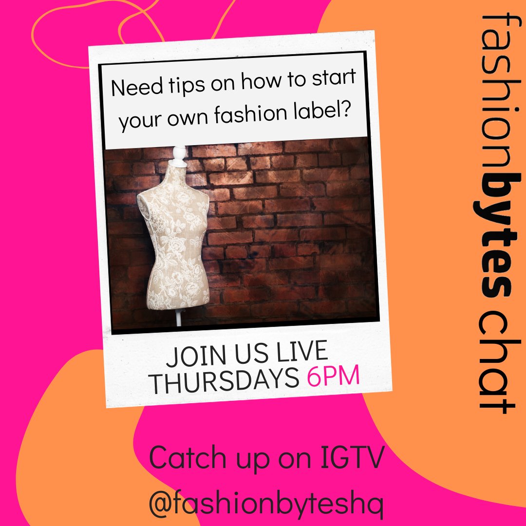 ⁠Learns tips about the business side of fashion with Alison Lowe MBE @alisonlowembe <a href="/startafashionco/">StartYourOwnFashionLabel & FelicitiesPR</a> Thurs 6pm on Instagram #letschat⁠ #jointheconversation
⁠
⁠
⁠#fashion #business #expert #branding #SME #pr #socialmedia #selling #entrepreneur #fashiontalk #fashionbyteschat