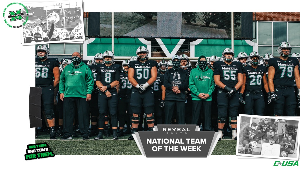 .<a href="/TheFWAA/">Football Writers Association of America</a>’s National Team of the Week! #WeAreMarshall x #RiseAsOne