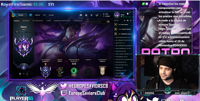 Player51_Esp's tweet photo. 🔈¡Ya estamos inmersos en el sorteo! No te pierdas la súper retransmisión de @EuropeSaviorsCB en su canal.
¡En breve saldrá el ganador! ¡Vamos! Accede AQUÍ👉👉 https://t.co/fAQCbIsbgI
#player51 #sorteogamer https://t.co/e0RvkFgiYm