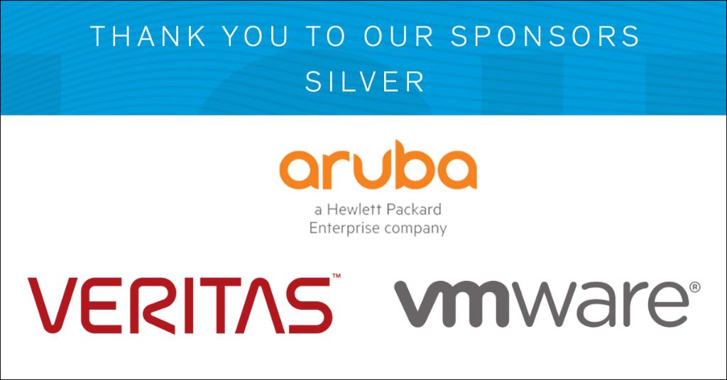 ArrowECS's tweet photo. Thank you to our silver sponsors for tomorrow's free, virtual #ArrowTechSummit #cloud event — @ArubaNetworks, @VeritasTechLLC and @VMware! Make sure to visit their virtual booths tomorrow: https://t.co/6jByqvSxcc https://t.co/iqiHMsJ7Qy