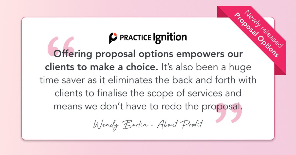 Alexathe0g's tweet photo. "Our new flexible proposal experience is just the beginning. We’re evolving as a platform to add value at every stage of the client lifecycle so you can easily manage your client relationships..." @ignitionapp #gamechanger #practiceignition https://t.co/GcLxnIpakW https://t.co/v98iZiCnuf