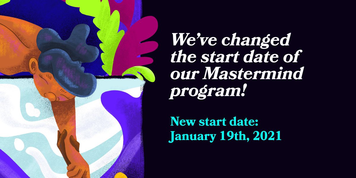 NotInMyColour's tweet photo. 🗓 We've changed the start date for our Mastermind program! If you want to learn more about the program, we have several info sessions coming up 👇 index #notinmycolour https://t.co/keHXYq6FTi https://t.co/8ruwMxKV0q