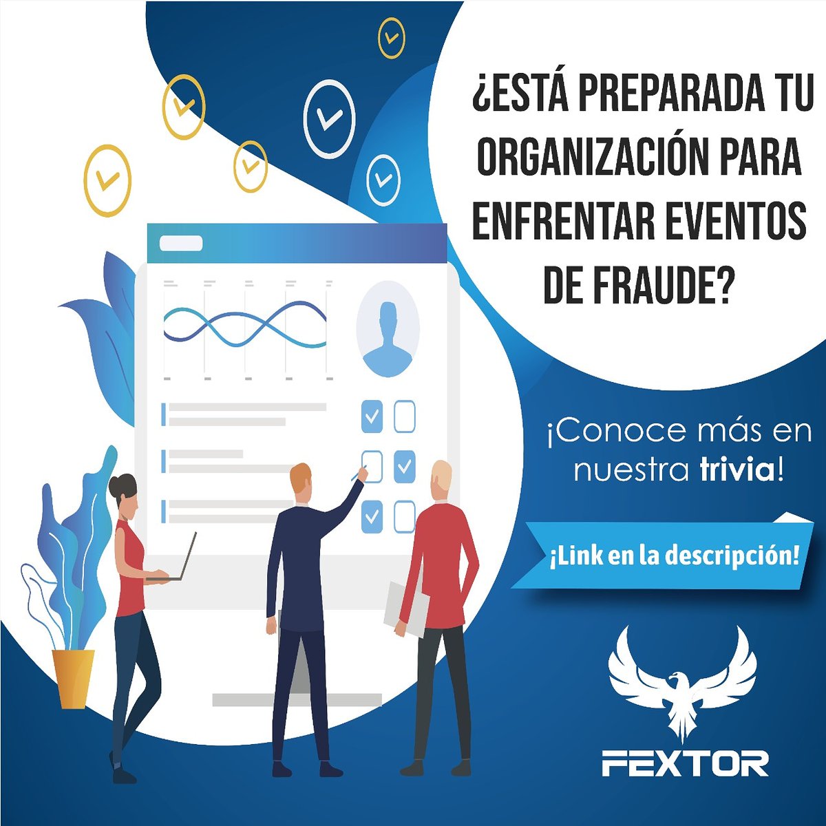 FextorGlobal's tweet photo. ¡FRAUD AWARENESS WEEK! 📢
TRIVIA ❓❓
Fextor te invita a participar en la trivia de conocimiento básicos sobre FRAUDE. 🔎
Ingresa ahora en el siguiente LINK ➡️ https://t.co/nyYDqudSxr
No esperes más y aprende con nosotros!
#Fraud #Week #FEXTOR #Fraudweek #Trivia #Fraude https://t.co/VxKDBO6F2M