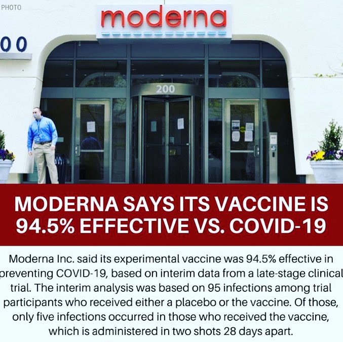 PRINCESSBETH01's tweet photo. @moderna_tx @megtirrell @sbancel @ILLUMINATIAM @ichaydon #ThankYouToAllTheDoctorsAndNurses #ThankYouToAllVolunteers #CoronavirusVaccine #Moderna #Efficacy94.5Percent #CoveStudy💉 https://t.co/j4w24O6Iq9 https://t.co/WVIfXzgRtQ