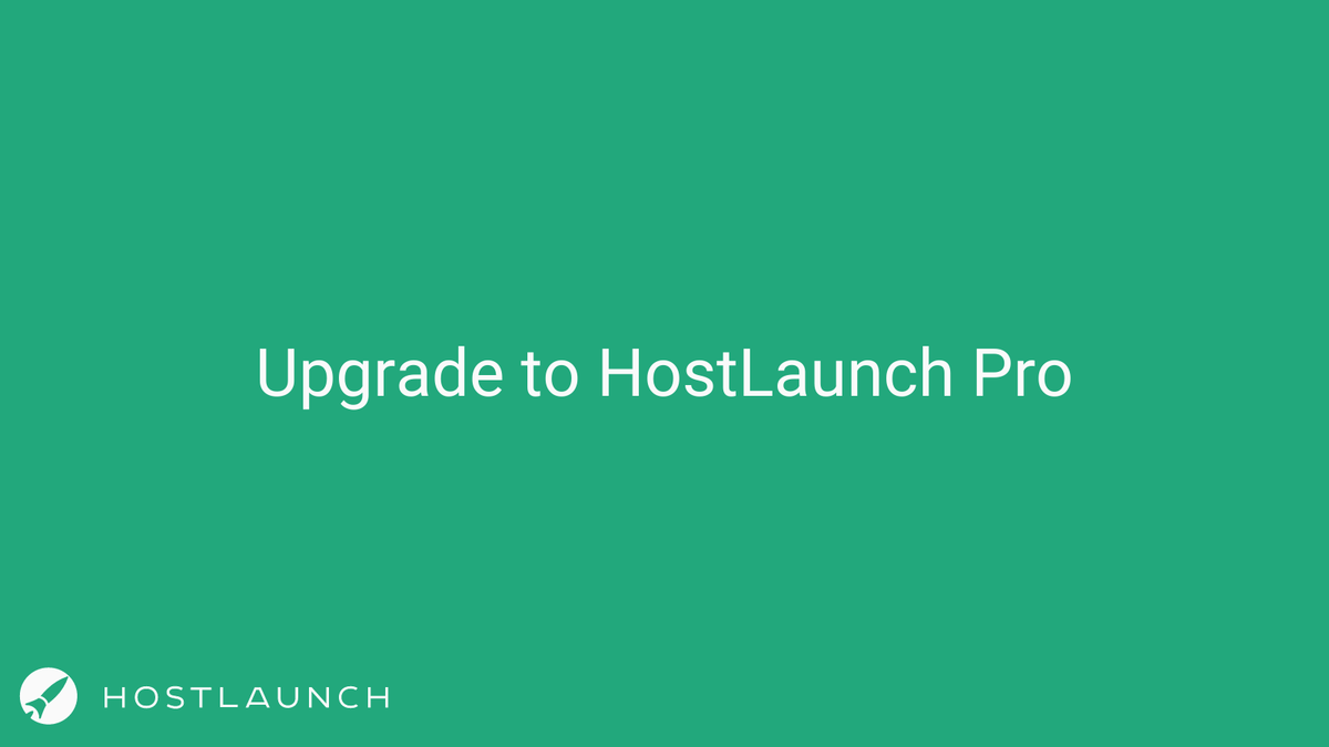 HostLaunchIO's tweet photo. We are excited to announce HostLaunch’s pro plan. Upgrade now for custom domain support, unlimited team members and SSH public key management. Find out more here https://t.co/ejDclHrjZC

#SSH #webhosting #cloudcomputing #cloudhosting https://t.co/kIhi8ncqSQ