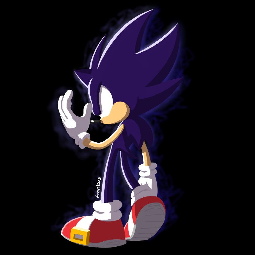 fronkus (COMMS OPEN) on X: Dark Super Sonic #SonicTheHedgehog #SonicX   / X