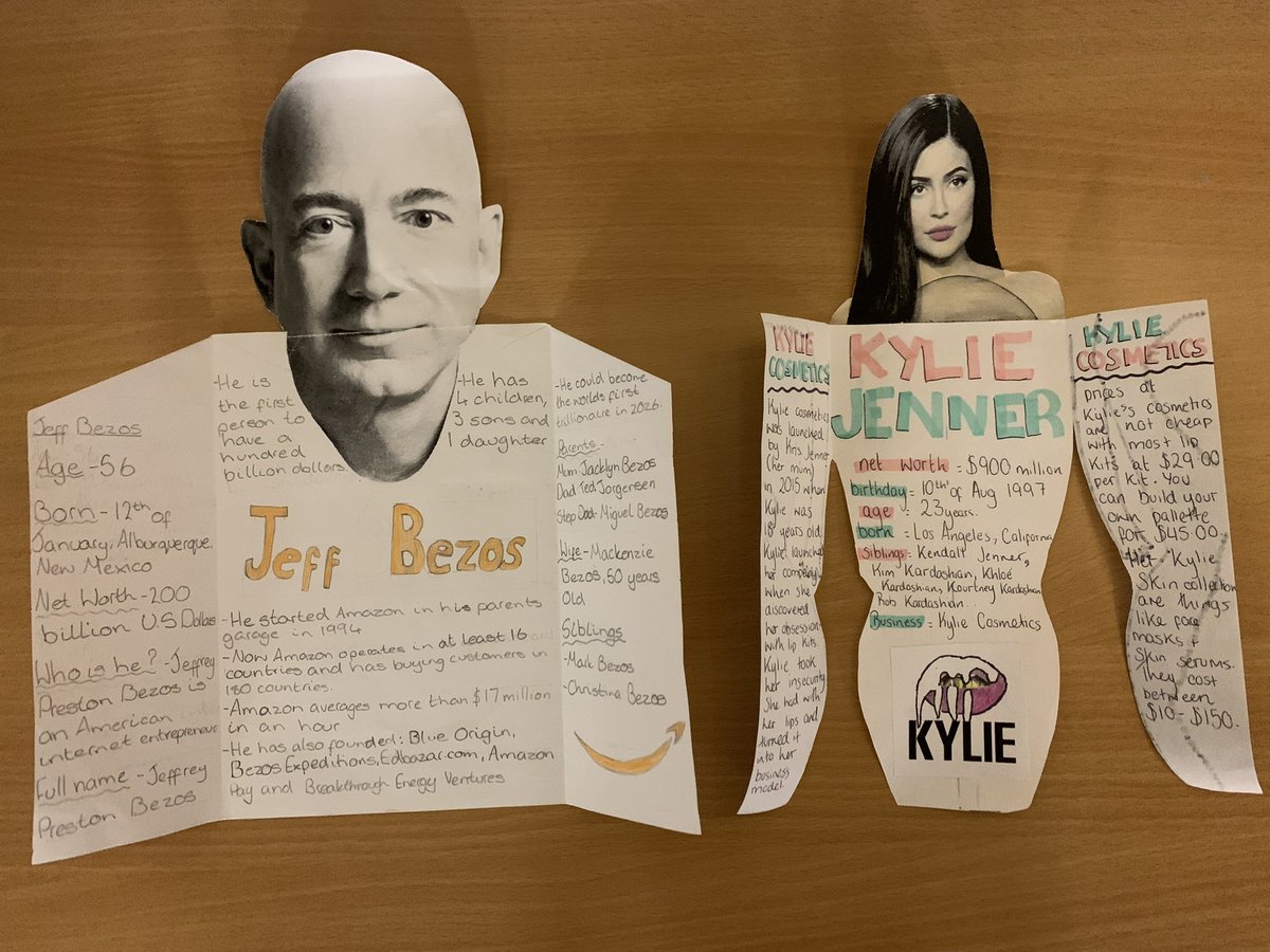 S3 have obviously spent too long with me already...asked to research entrepreneurs I’d get a whole Kardashian family🙋🏼‍♀️🖤 thanks <a href="/MrsTEHS/">MRST #MIEE #MCE</a> for the inspo ✨
