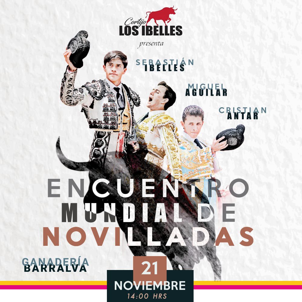 Quedó segundo la final en el Cortijo Ibelles del 21 de noviembre <a href="/Sebas_ibelles/">Sebastián Ibelles</a> <a href="/MigueAguilar17/">Miguel Aguilar.</a> <a href="/CristianAntar/">Cristian Antar</a> con ejemplares de @6barralva6