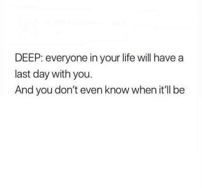 I didn’t think Deep’s brain was big enough to form this coherent of a thought.