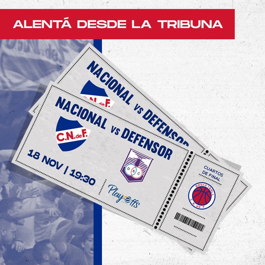 CNdeFbasketball's tweet photo. ¡Alenta al bolso el miércoles en el Antel Arena! Sorteamos una 🎟 doble.

▶️ Seguir nuestra cuenta oficial del Basket
▶️ Comentá la publicación etiquetando a un amigo
▶️ Mecenas o quienes pusieron su nombre en la camiseta chance x3
▶️ Socio cuota apoyar es un boleto chance x2. https://t.co/uNLUbimsye