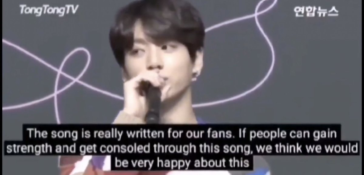 "When ARMY are tired, emotionally exhausted and having a rough time they can draw a door within their hearts and come inside... We are there. Its about letting ARMY know that we'll be there and be the strength for when they feel down."- Magic Shop