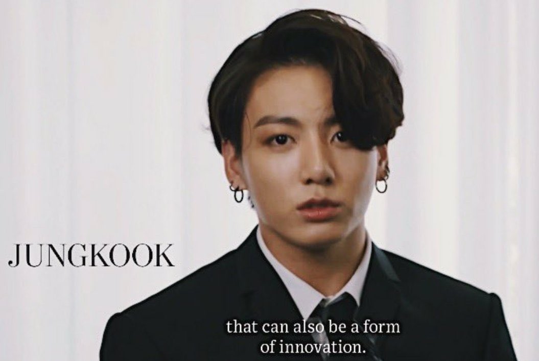 “I think if you can personally realize something, even from the most modest achievements that can also be a form of innovation”