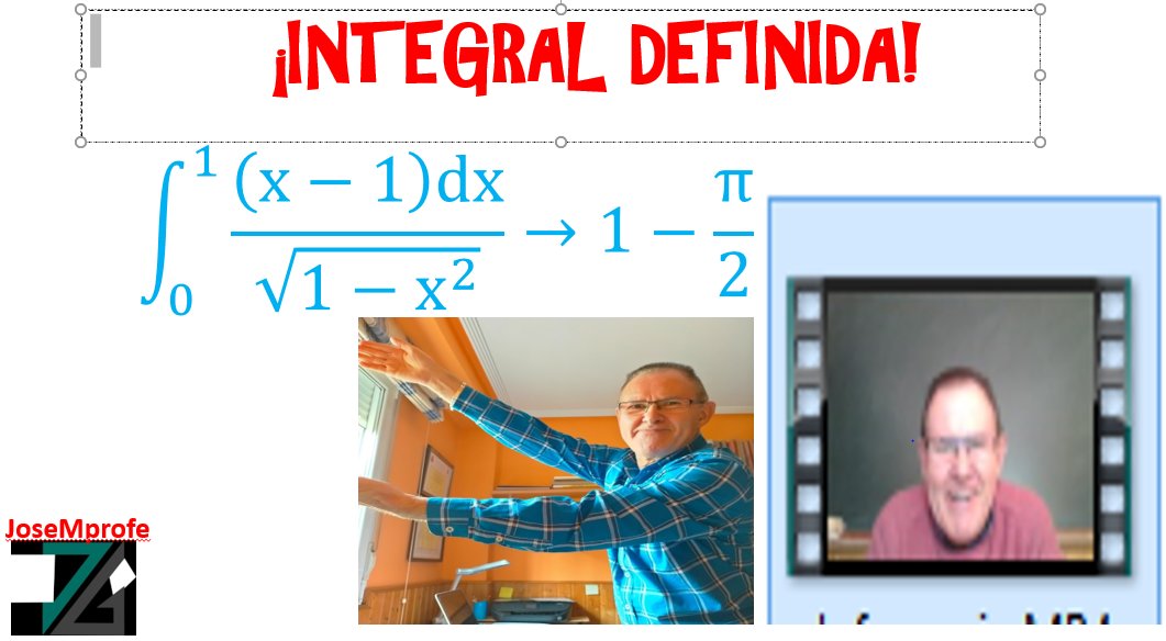 jmgdar4's tweet photo. Integral definida #JoseMprofe https://t.co/Gwu8HjdTYS a través de @YouTube
#integrales #integraldefinida #regladeBarrow #mathproblems #educación https://t.co/reS4no2wze