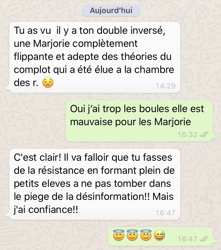 Laprofdoc_rock's tweet photo. Message de ma copine aujourd’hui #superprofdoc #educmediasinfos #jenelacheraispas #sosprofdocs https://t.co/ZPQjmdcZqz