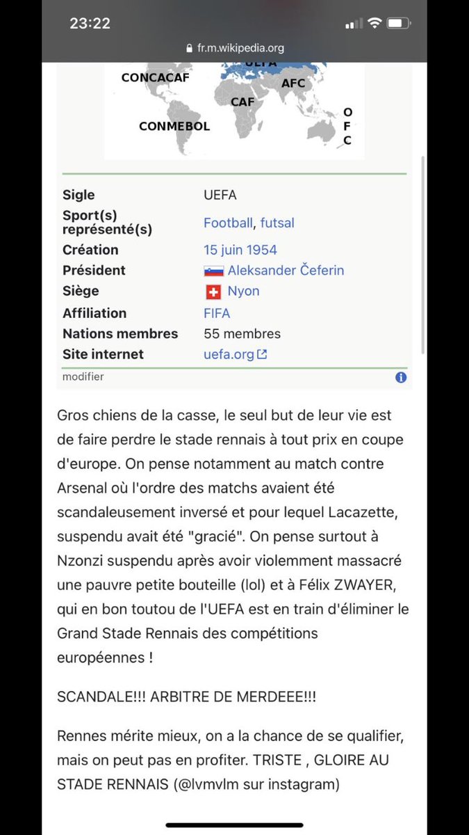 axou353's tweet photo. Beau résumé 😂 #CFCSRFC https://t.co/5PE1AJshBR