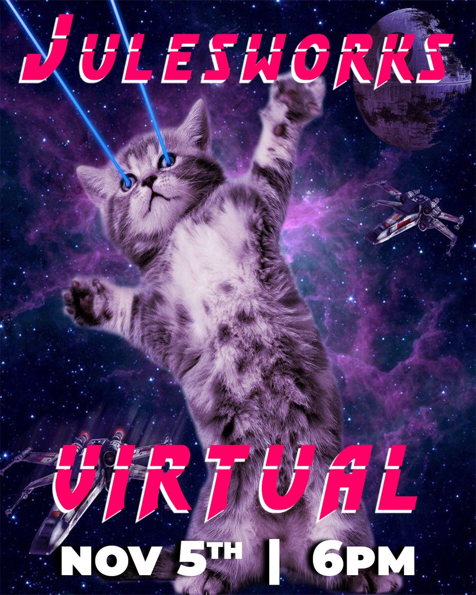 CocteauCinema's tweet photo. JULESWORKS 64 COMING TO YOU VIRTUALLY
FREE virtual event available TOMORROW at 6pm on:
https://t.co/t8OliQ8kVa
#jeancocteaucinema.com #jcc #julesworks #julesworksfollies #julesworks63 #varietyshow #comedy #local #localtalent #santafe #sfnm #newmexico https://t.co/qDjrBnFGUm