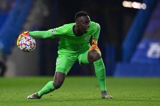 EdouardMendy__'s tweet photo. An emotional game for me, happy for the team 💙, another clean sheet ✅ @ChelseaFC #KTBFFH https://t.co/vTc60Emcwk