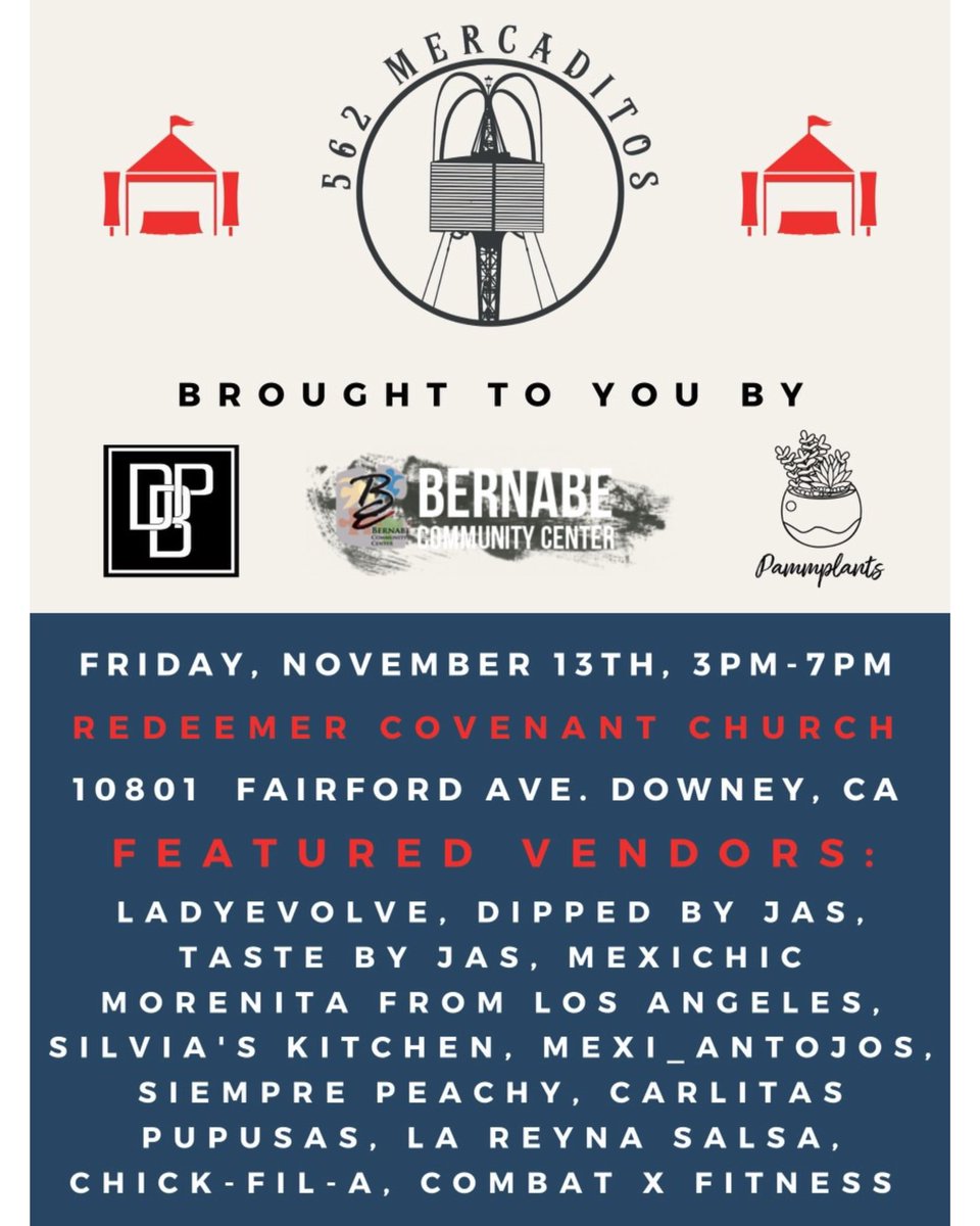 pweezzzy's tweet photo. On Nov.13th 562 Mercarditos will have their very first Pop-up!
Here are the local small businesses that will be a part of their featured vendors!
Please RT, follow and like their content! Let’s make sure we’re supporting our community✨
#localssupportinglocal #562 https://t.co/R0lTt2hud5