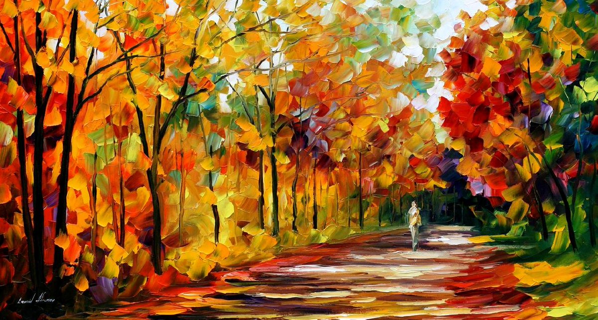 Aragonablog's tweet photo. "This art piece made by Leonid Afremov Studio with the same amount of soul and emotion just like the first original painting."
Isn't this just gorgeous? God I need to up my palette knife techniques.
https://t.co/tKYfXPxaet https://t.co/ZvJAsuVIE0