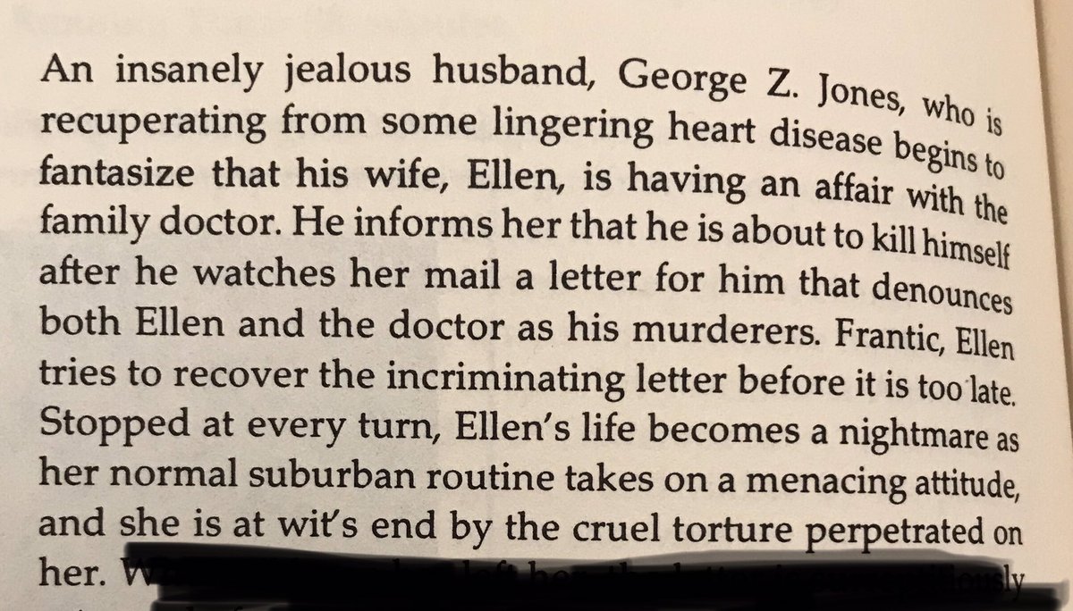 Here’s the synopsis and write-up for Cause for Alarm from Silver & Ward’s Film Noir Encyclopaedia.  #Noirvember  #CauseForAlarm
