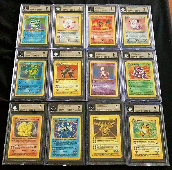 goingtwice_com's tweet photo. Getting Closer & Closer 🔥 #pokemon #pokemoncards #psa #bgs #charizard #pikachu #eveelution #blastoise #pokemonpsa #pokemontcg #mtg #mewtwo #pokemonfan #pokemongo #pokemoncollection #gradedpokemoncards #goingtwice #auction #collectibles #baseset #shadowless #investing https://t.co/RUDK53R60C