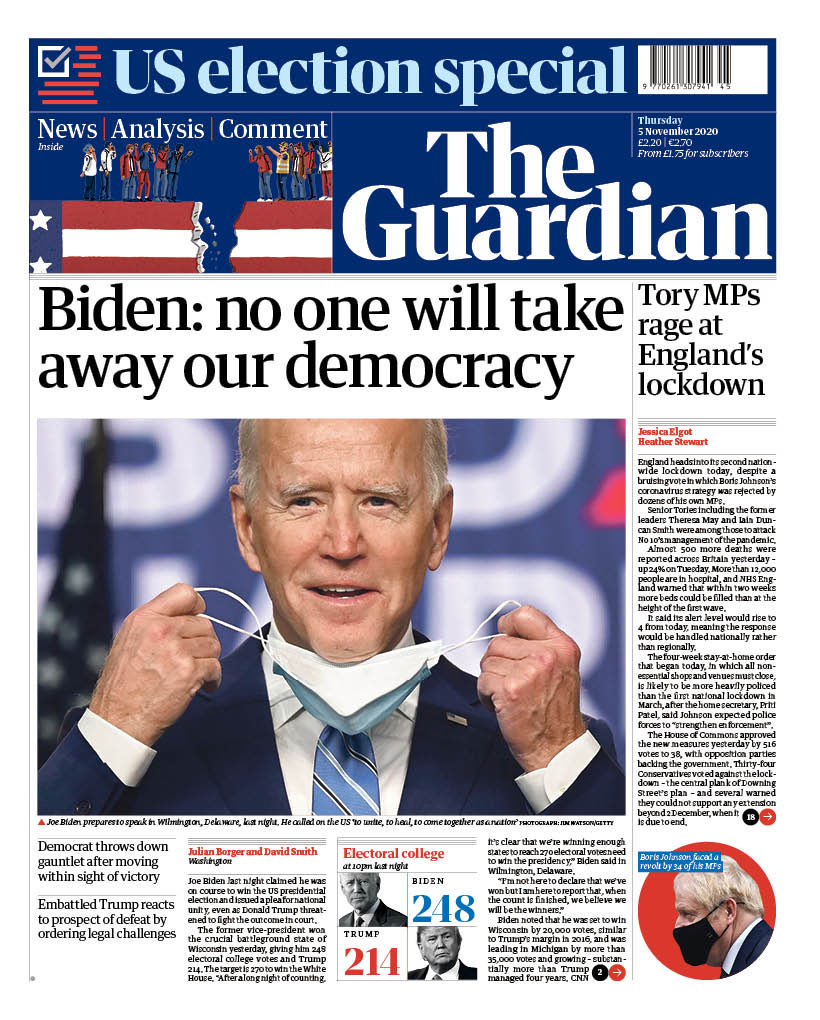 Boscardin's tweet photo. Que capa! Que vacina! Que resposta!

Biden: “Ninguém vai tirar nossa democracia”. https://t.co/xMVFZ7TGQ4