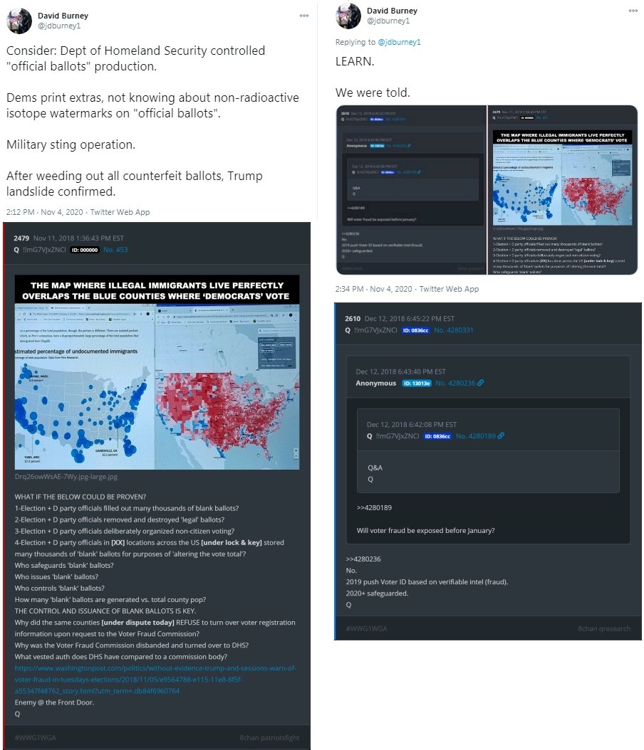 Remember, DHS printed the ballots. They have radioactive isotopes and watermarks and other identifiers. This isn't advertised broadly, but the info was out there. Ballots printed by other parties or foreign countries won't pass muster when challenged in court.