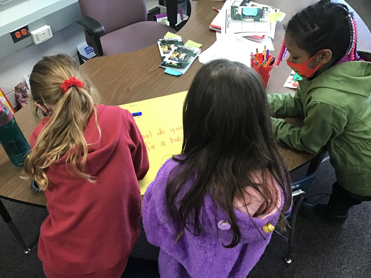 betterlearn2's tweet photo. Placemat strategy with Third Graders to kick off animal unit in Science!  "What do you need to know to build a habitat?" #BPSProjectStem #PeterSarpyBPSLovesSOS @DiscoveryEd @PeterSarpyElem https://t.co/IvaV4QaLkM